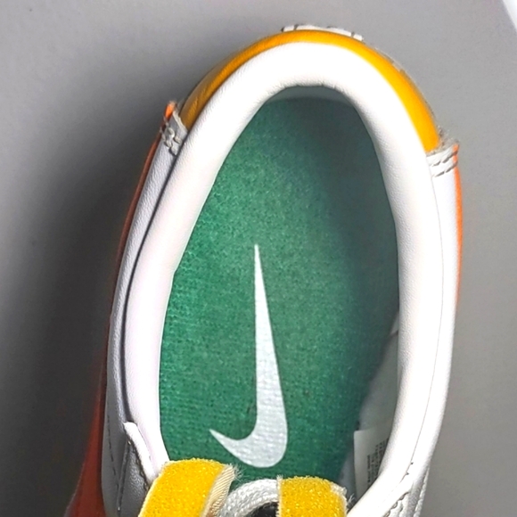 Nike Blazer Low 77  Women's 5.5 Youth 4 White/Blue/Orange - Picture 10 of 12